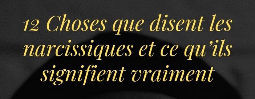 Les pervers narcissiques
